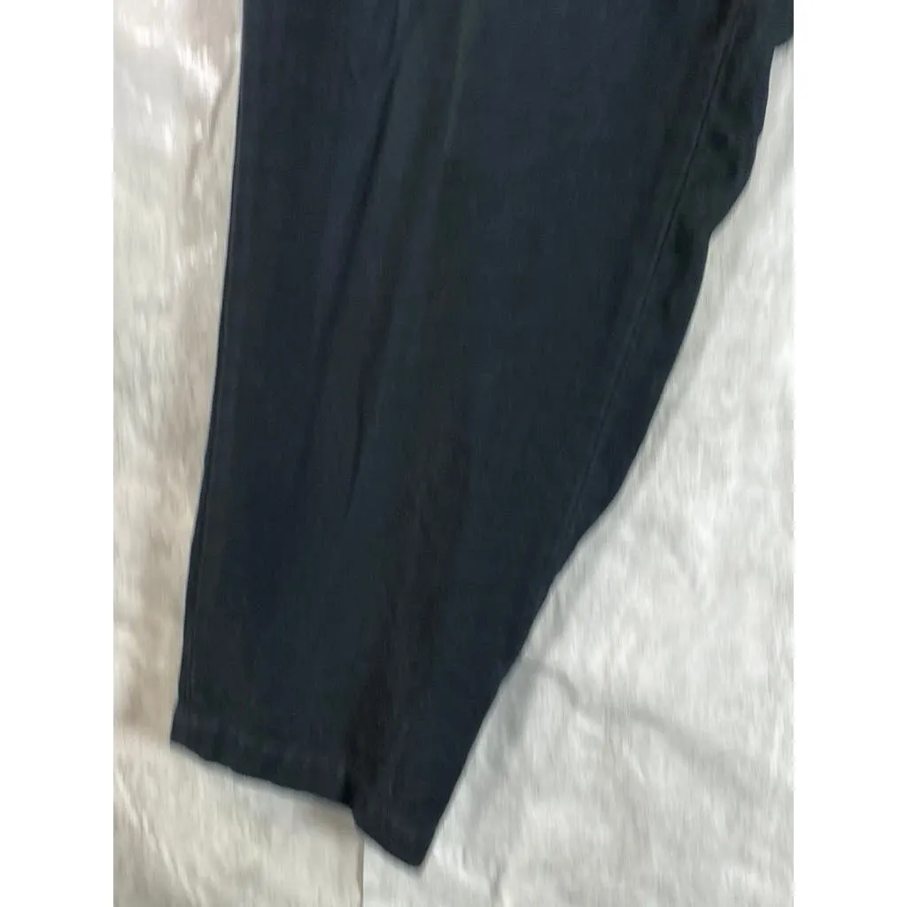 BROOKS BROTHERS Men's Black Solid Hudson-Fit Chino Pants SZ 38X30