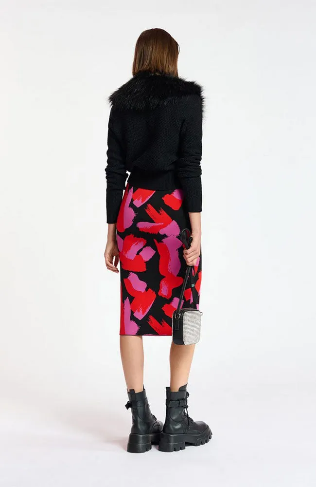 Cabarette Cardigan with Fur