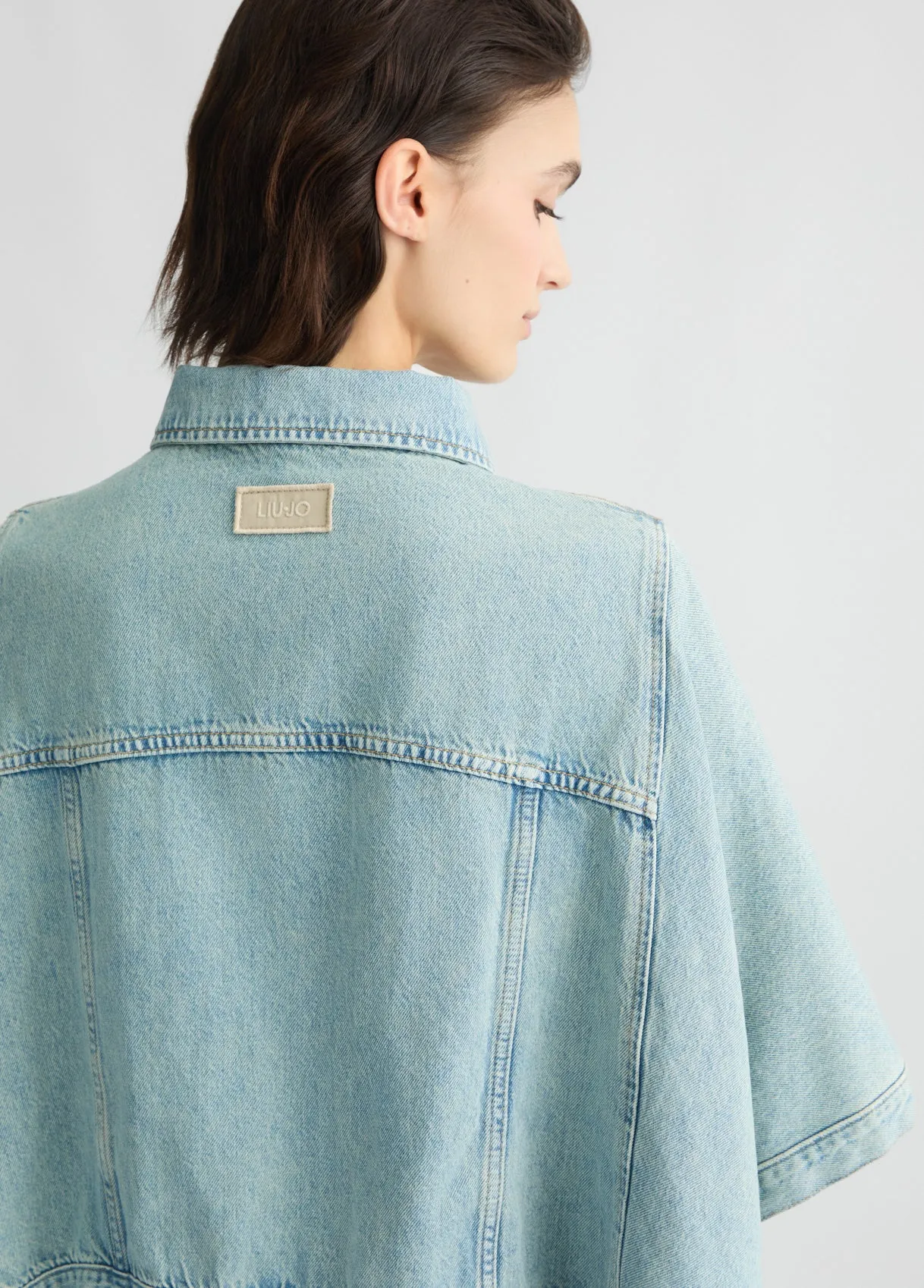 DENIM JACKET OVERSIZED