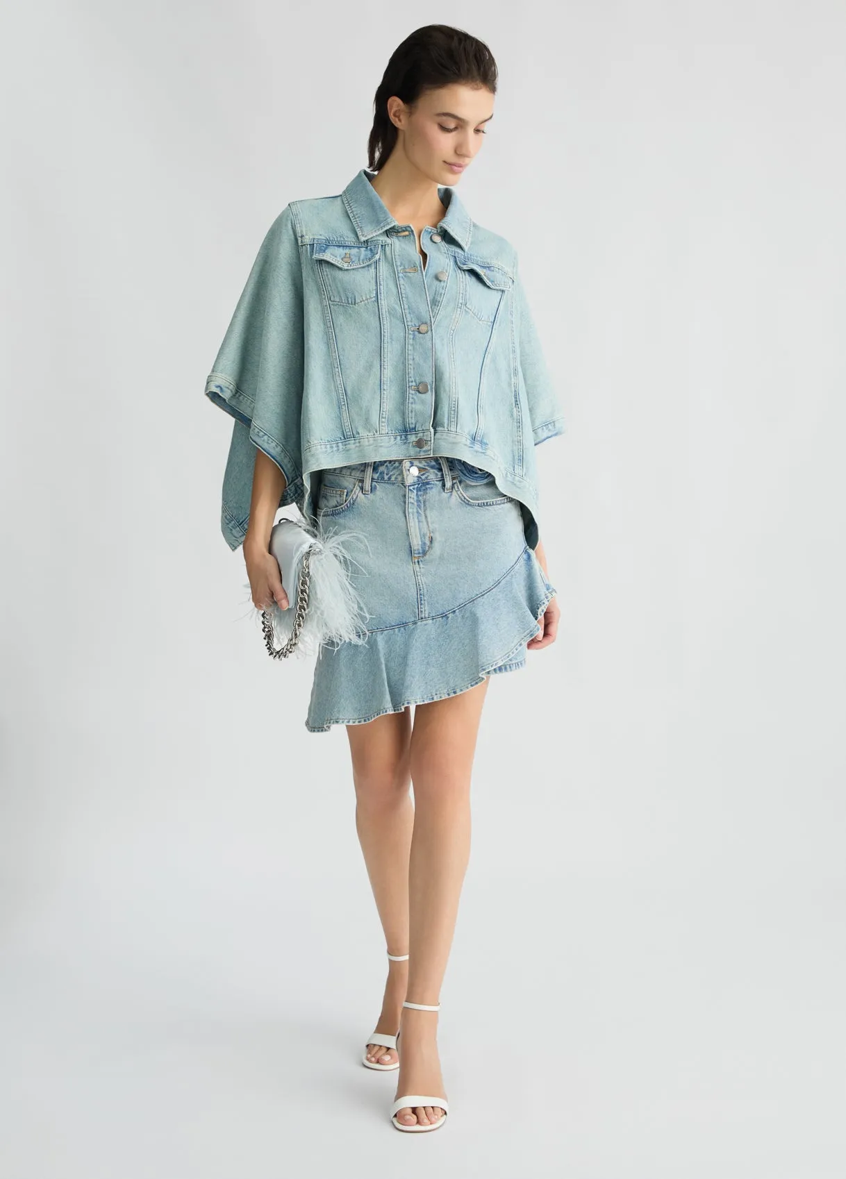 DENIM JACKET OVERSIZED
