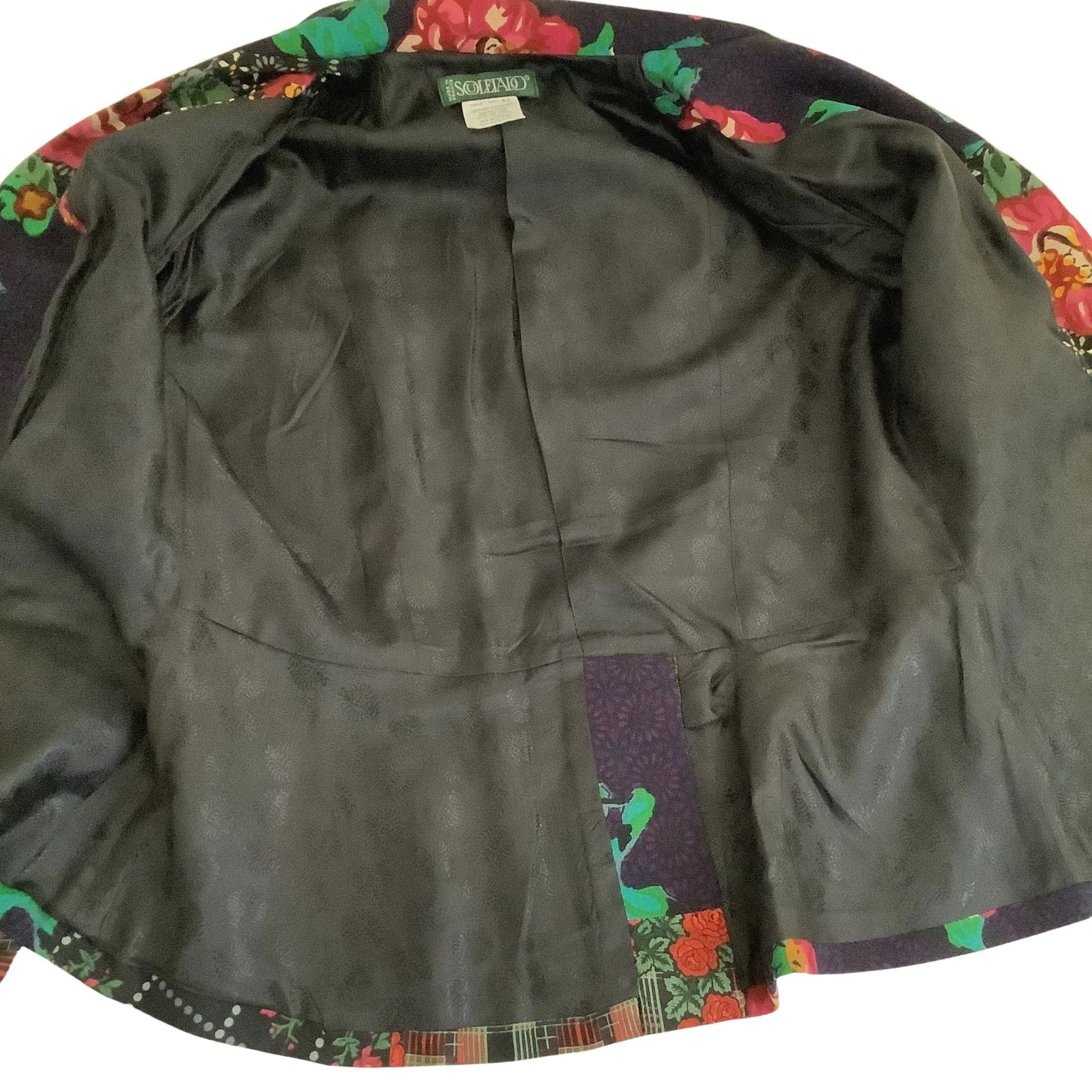 Floral Patchwork Blazer