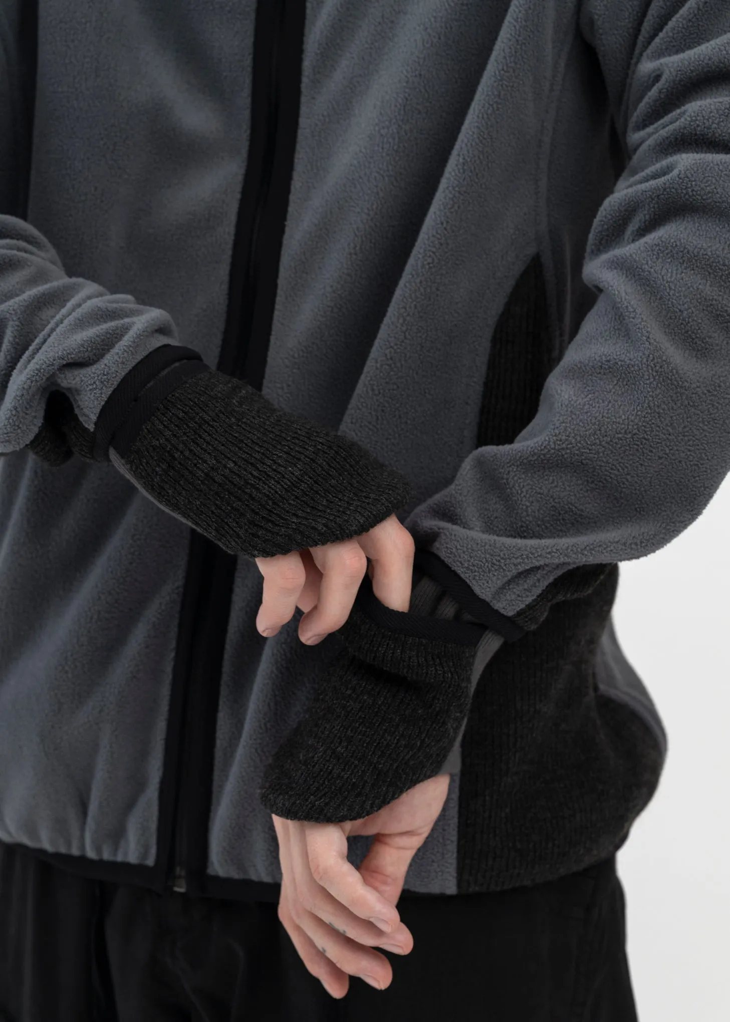 FOLIAGE GREEN FLEECE JACKET