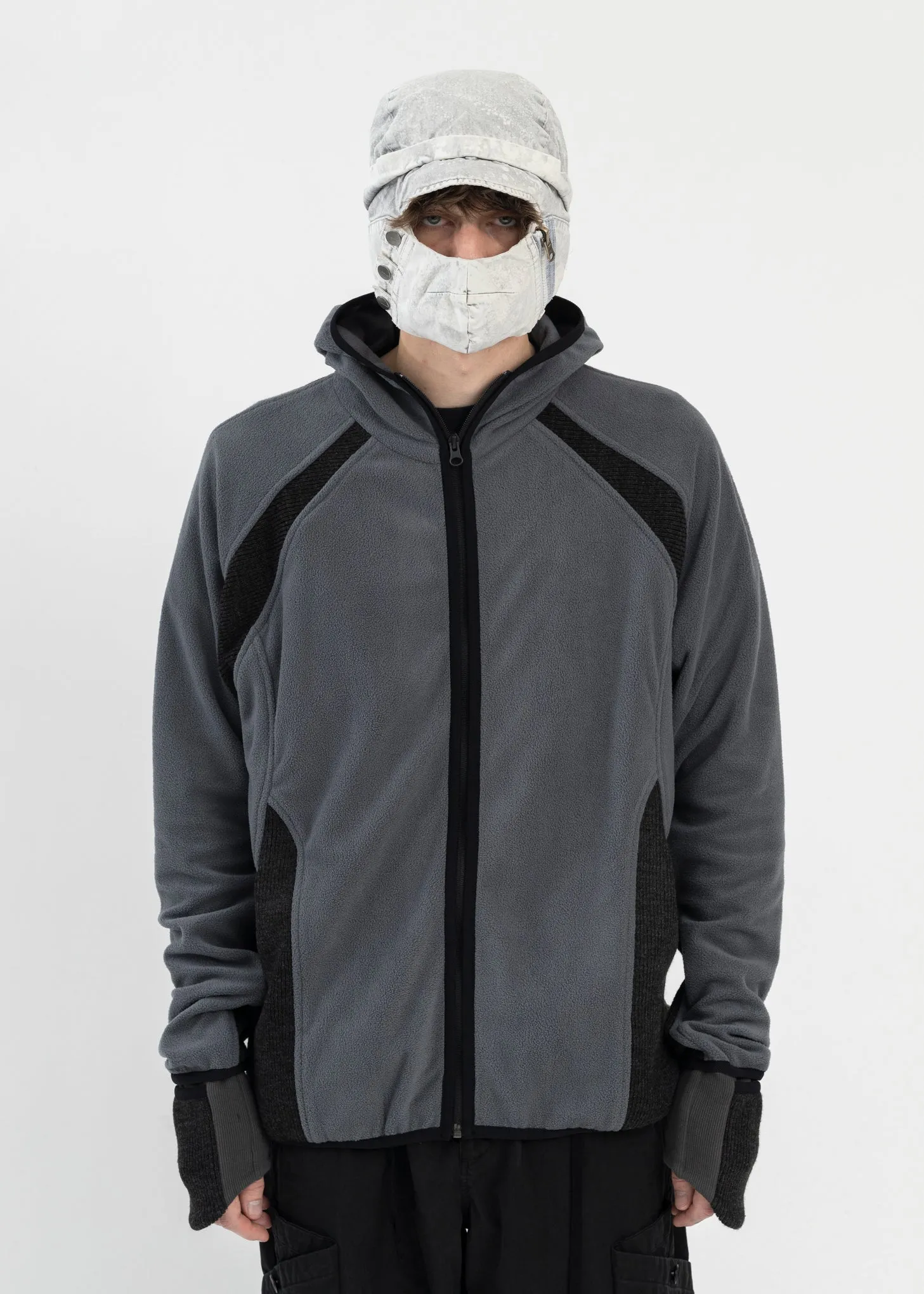 FOLIAGE GREEN FLEECE JACKET