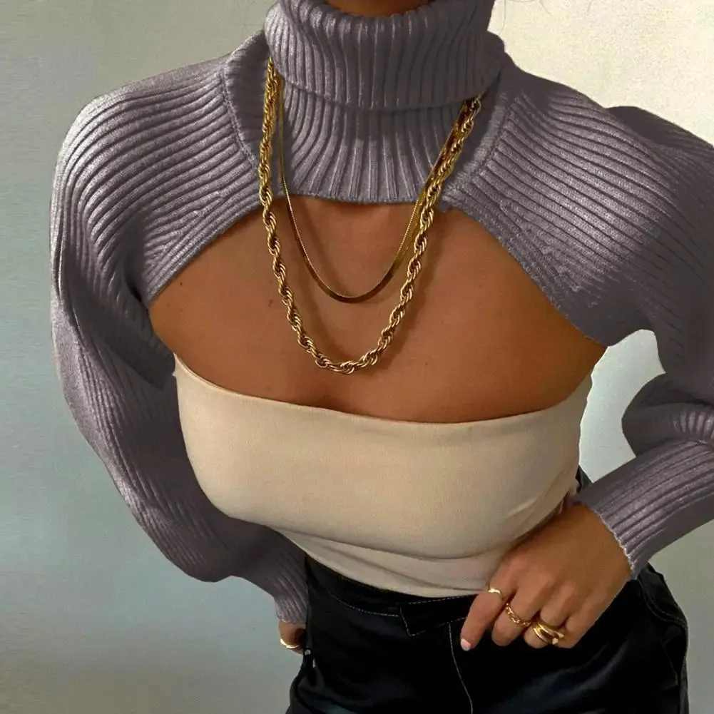 Knitted Turtleneck Pullover
