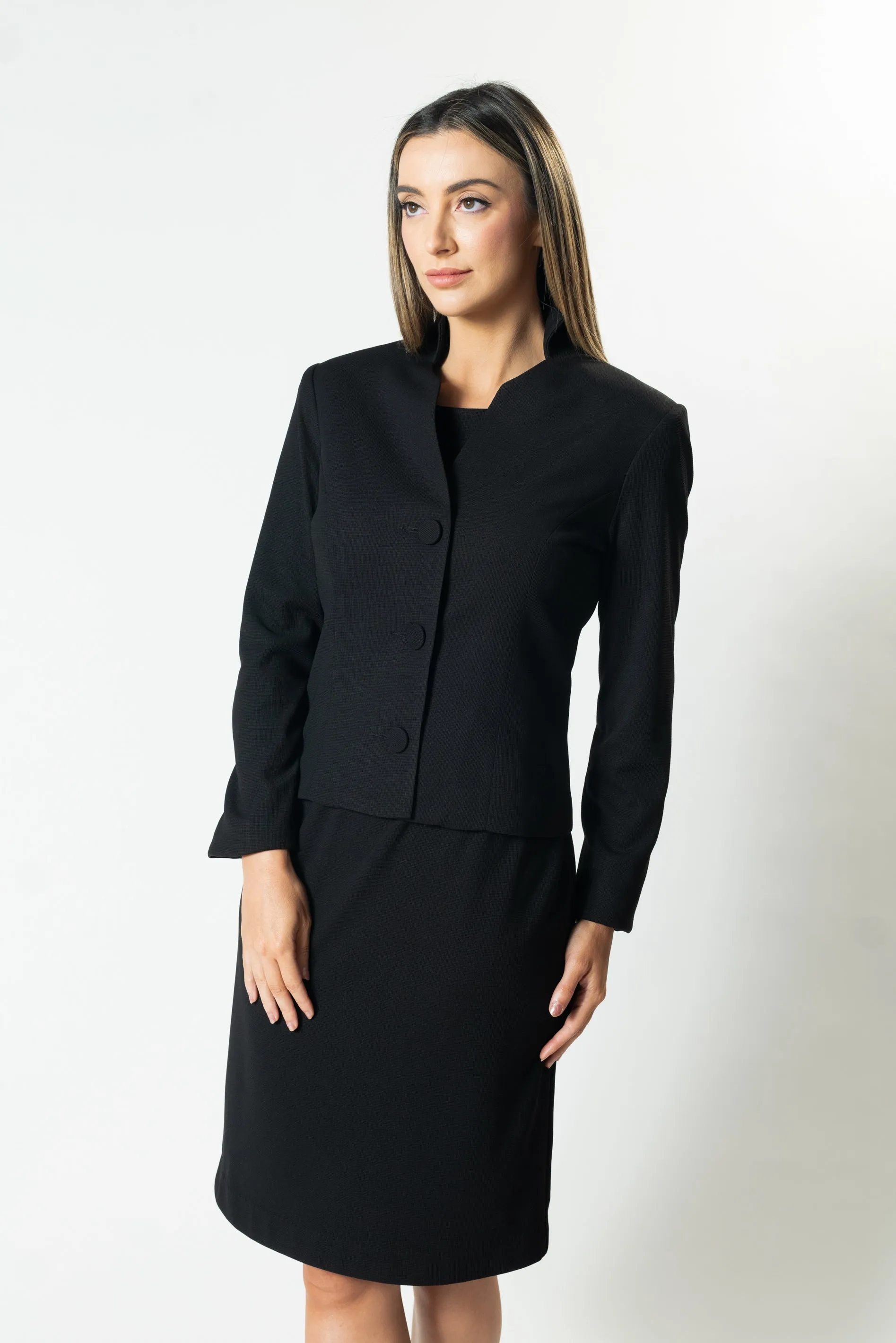 MADISON Standing Collar Button Jacket