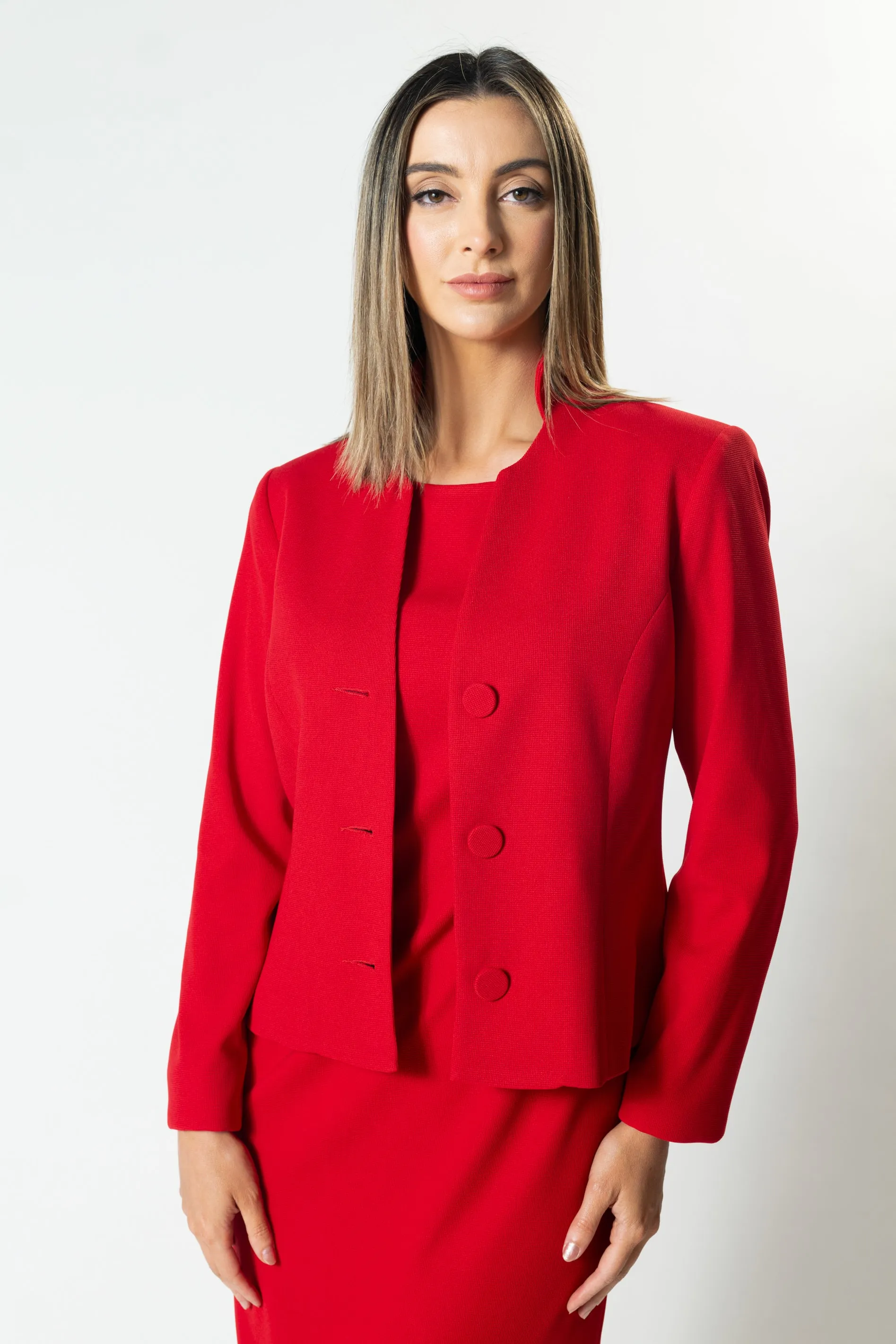 MADISON Standing Collar Button Jacket