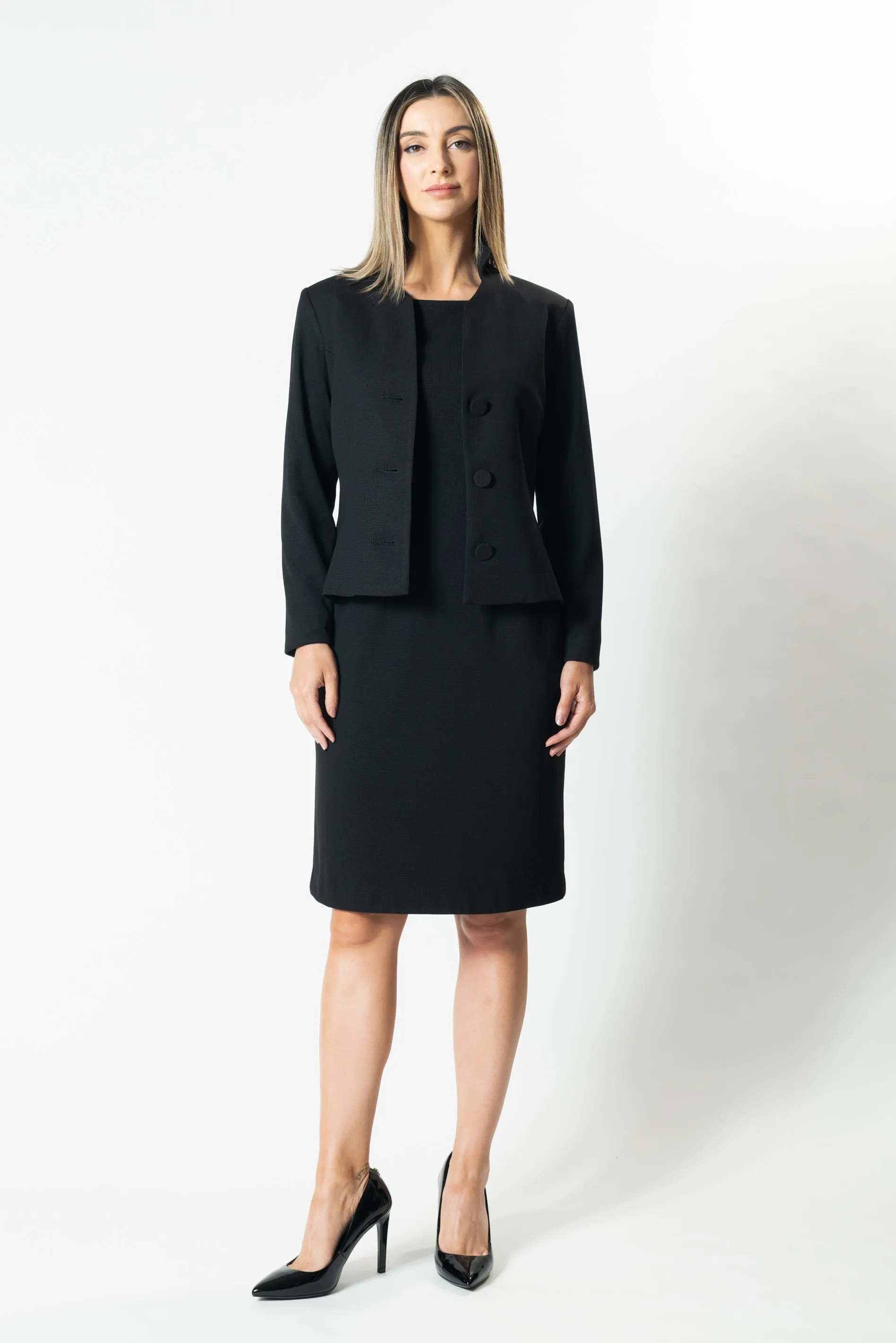 MADISON Standing Collar Button Jacket