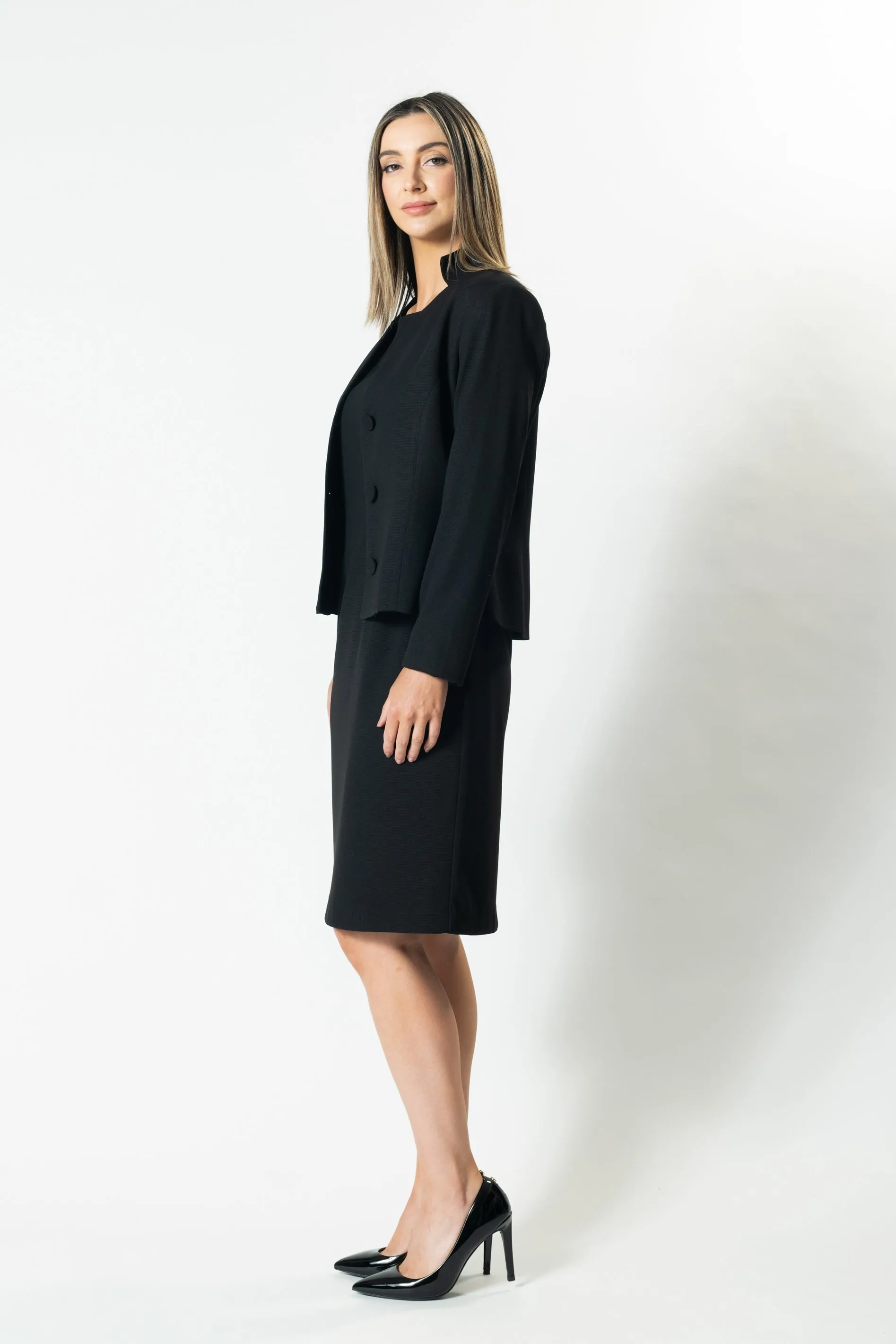 MADISON Standing Collar Button Jacket