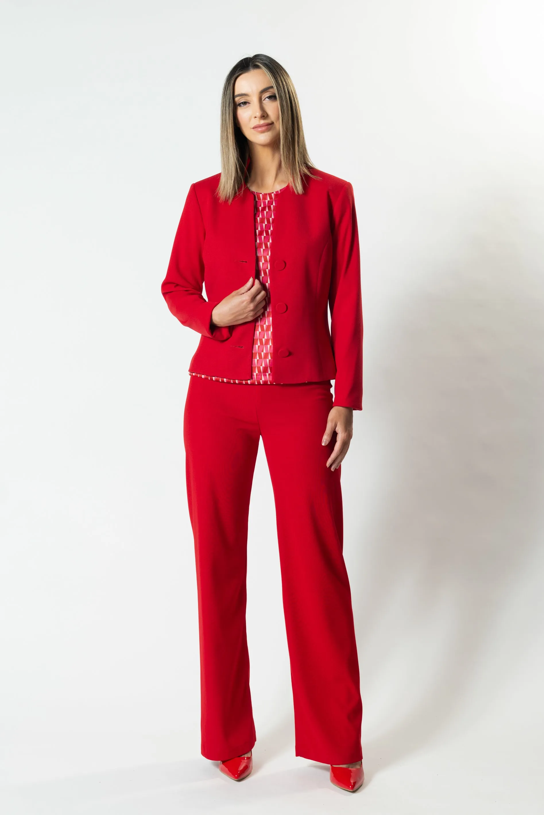 MADISON Standing Collar Button Jacket