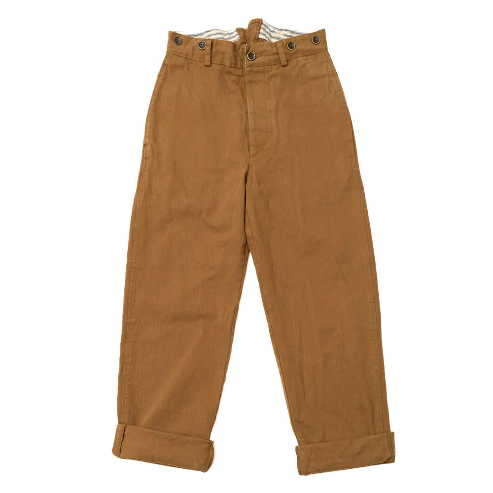 Manard Pant Japanese HBT - Rust