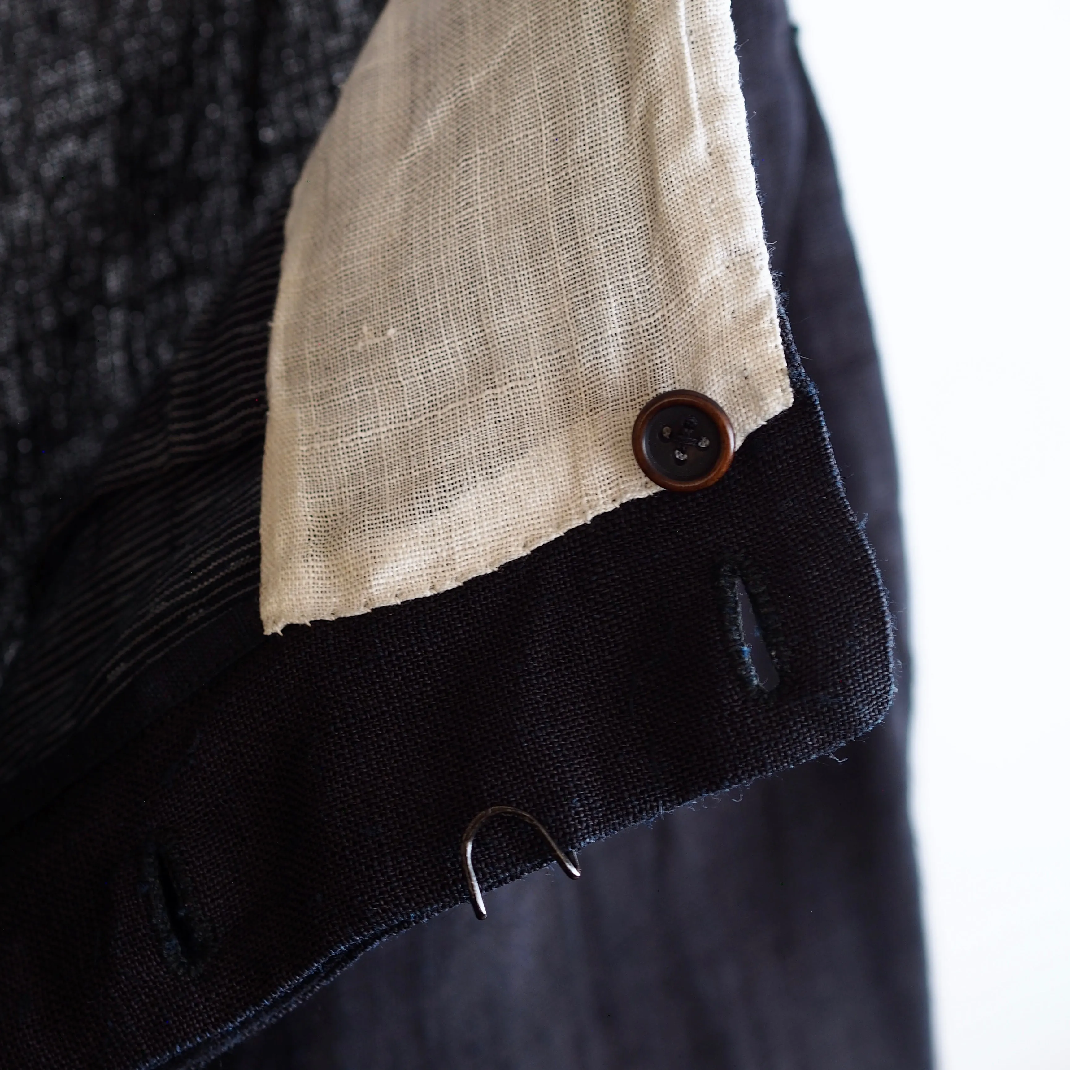 NORA WORK PANTS~japan old indigo hemp