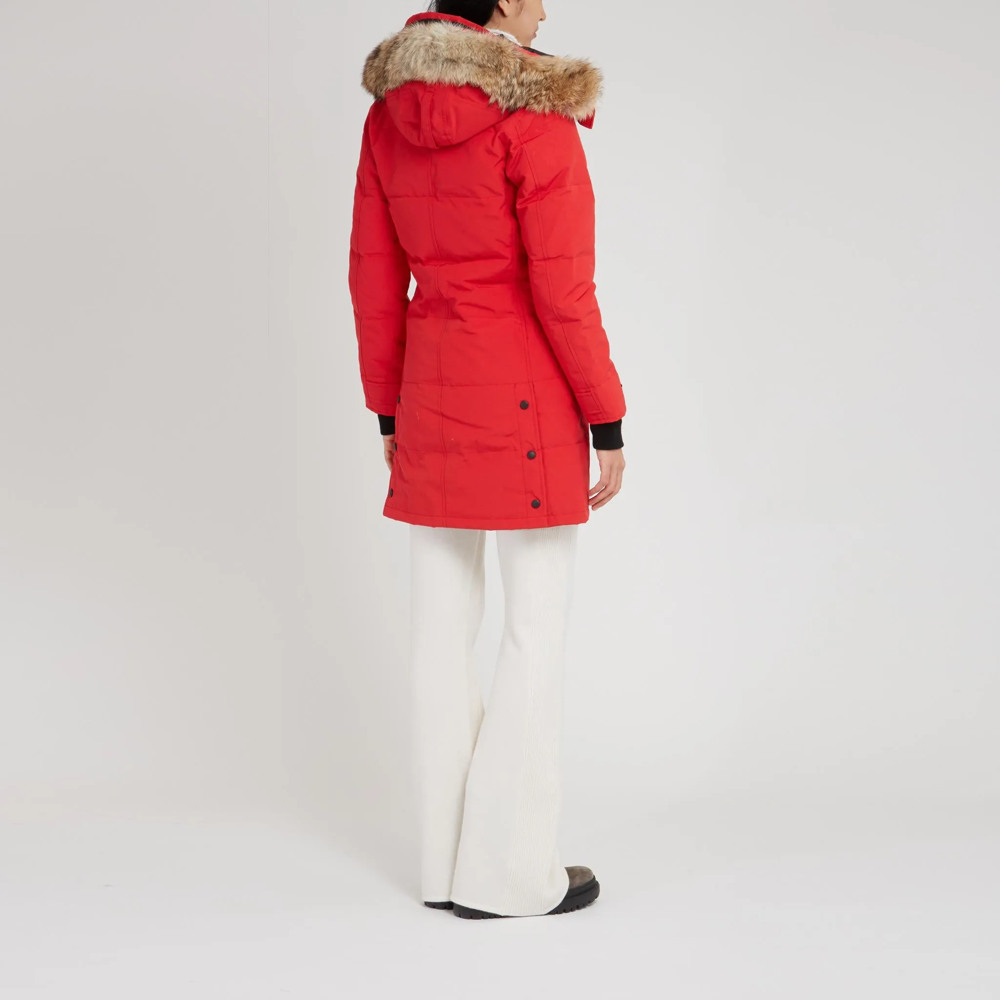 Parka "Shelburne" in tessuto rosso