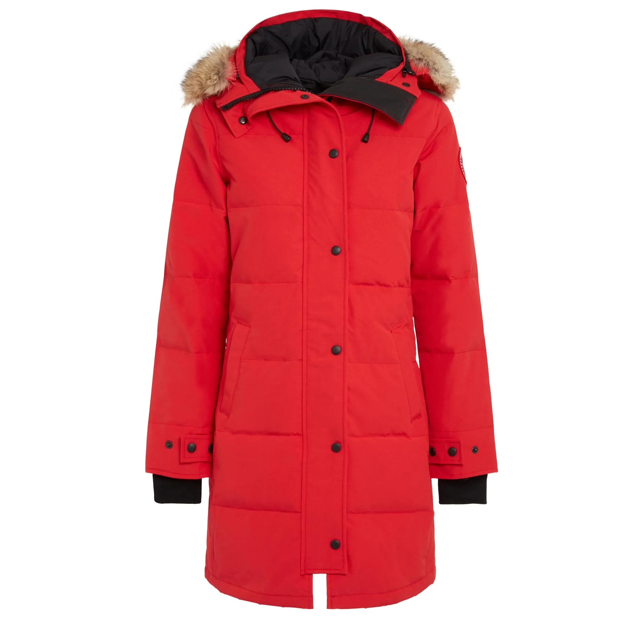 Parka "Shelburne" in tessuto rosso