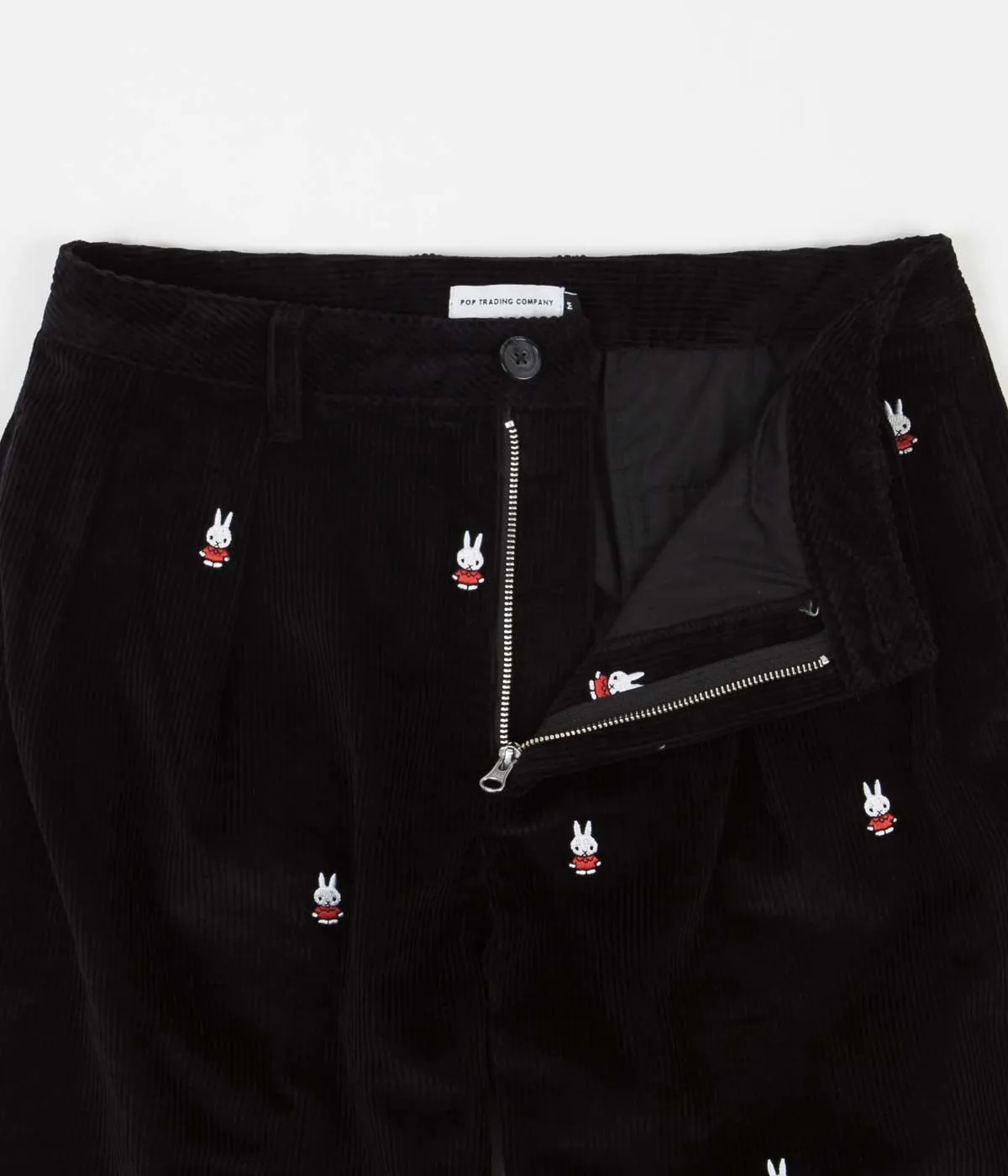 Pop Trading Company Miffy Suit Pants - Black