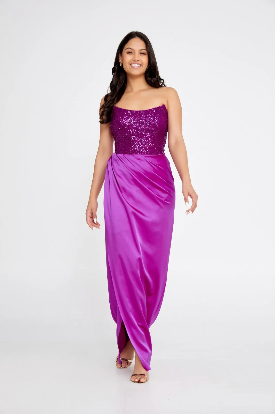 Sequin Maxi Dress