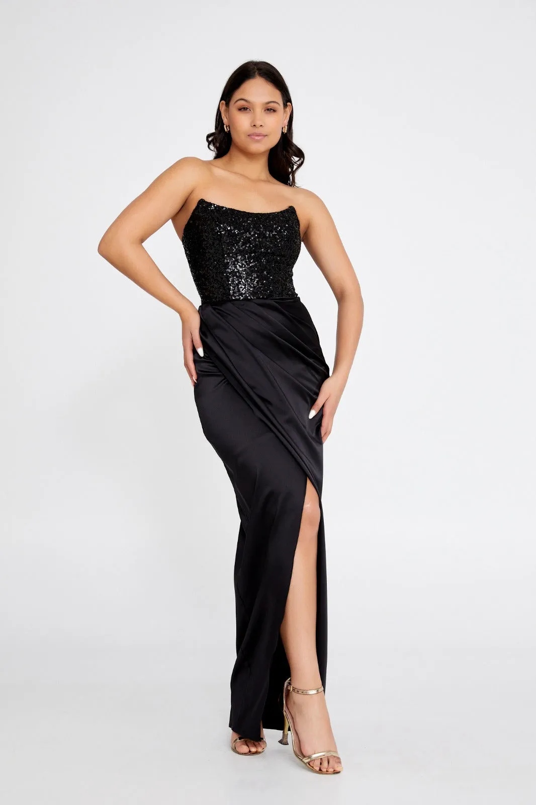 Sequin Maxi Dress