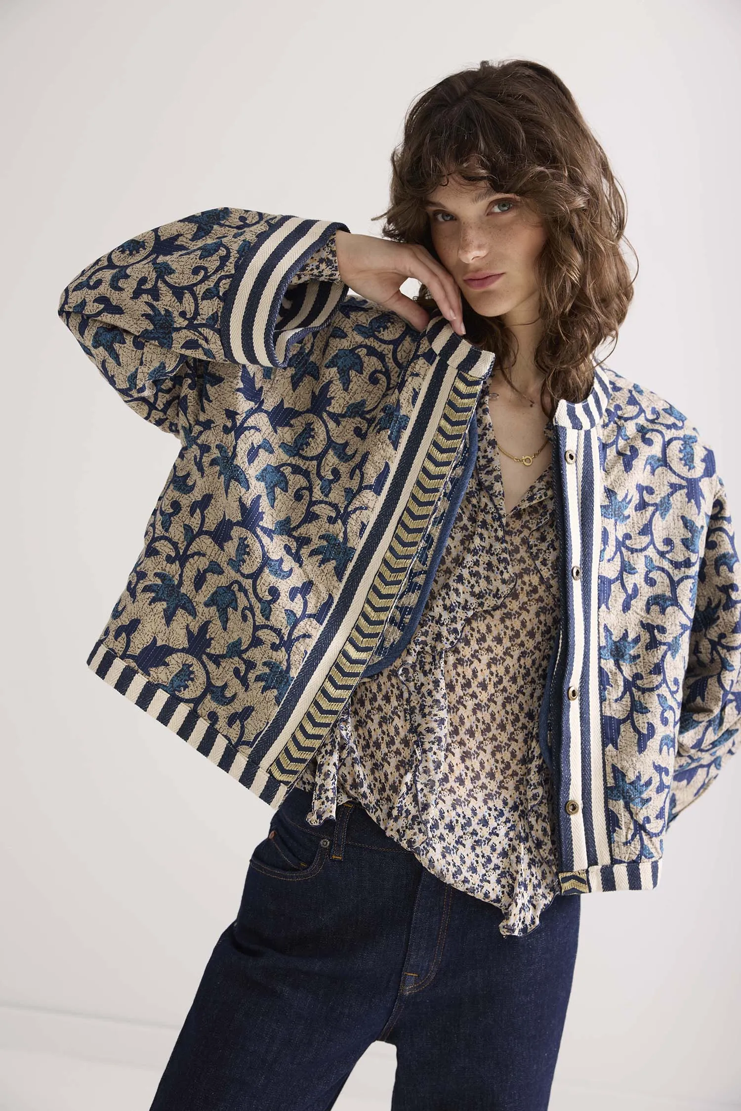 Summum Reversible kimono jacket