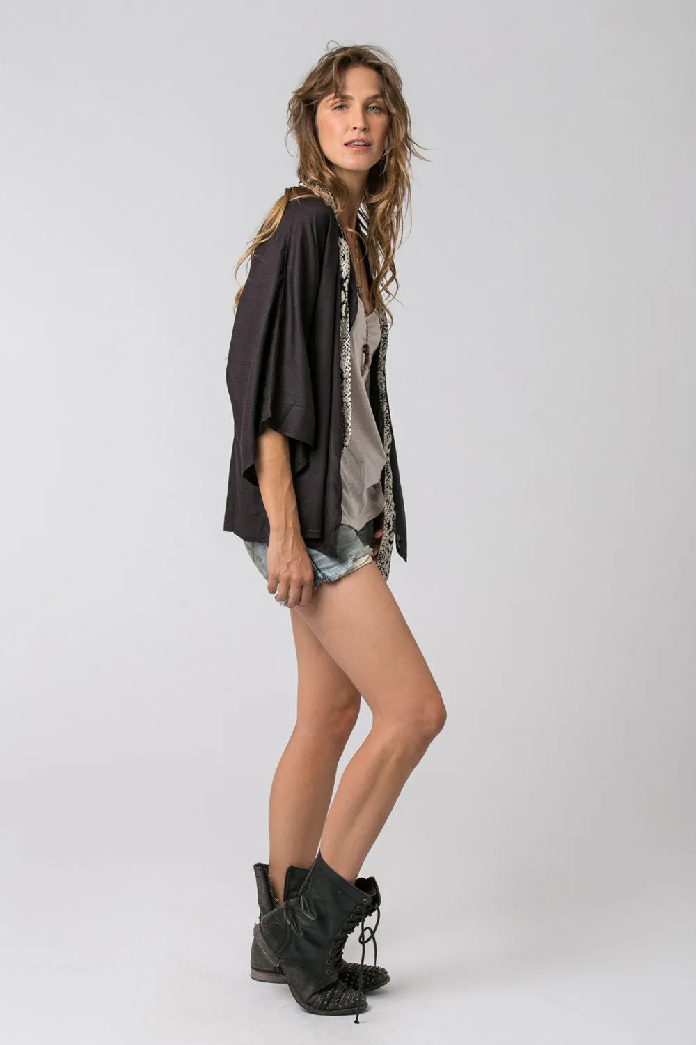 UMA KIMONO BLACK