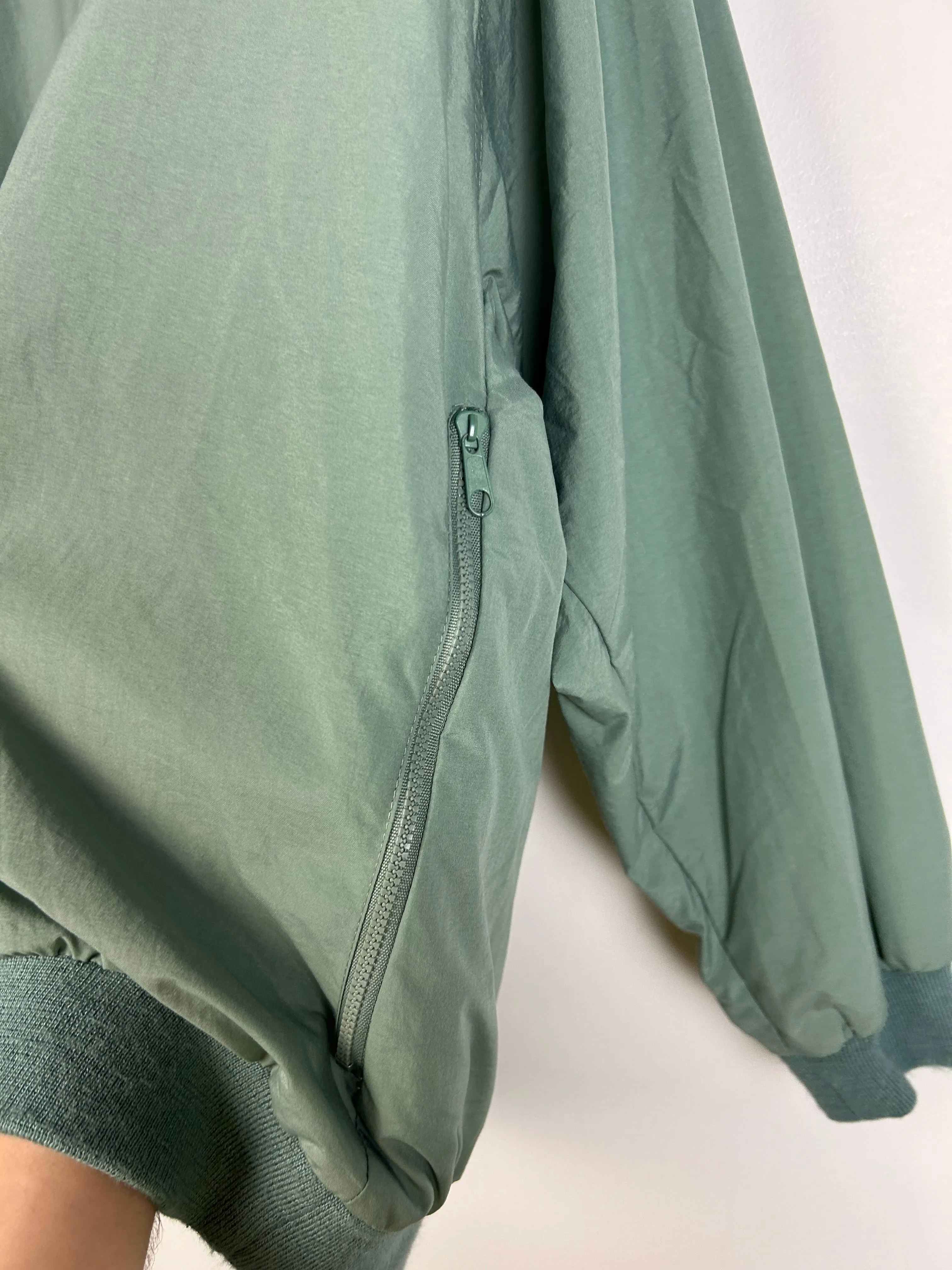 Vintage Izod Golf Green Pullover Windbreaker
